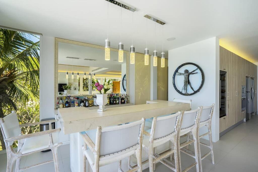 Villa Nirvana - Beachfront Tropical Chic 4Br Haven In Cape Panwa, Phuket Ban Ao Makham Bagian luar foto