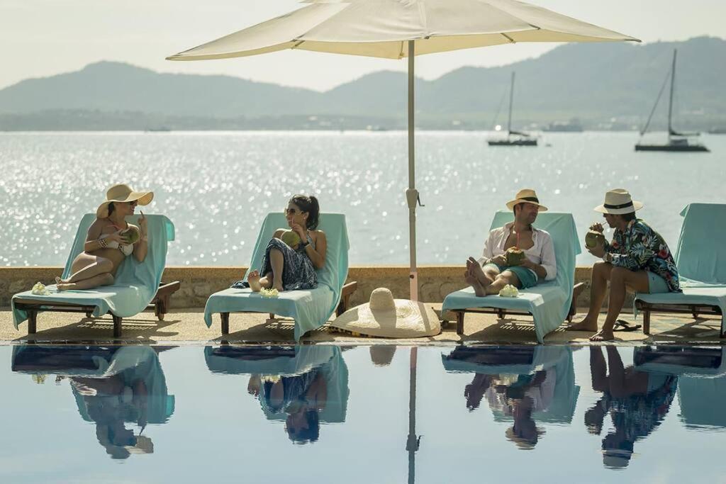 Villa Nirvana - Beachfront Tropical Chic 4Br Haven In Cape Panwa, Phuket Ban Ao Makham Bagian luar foto