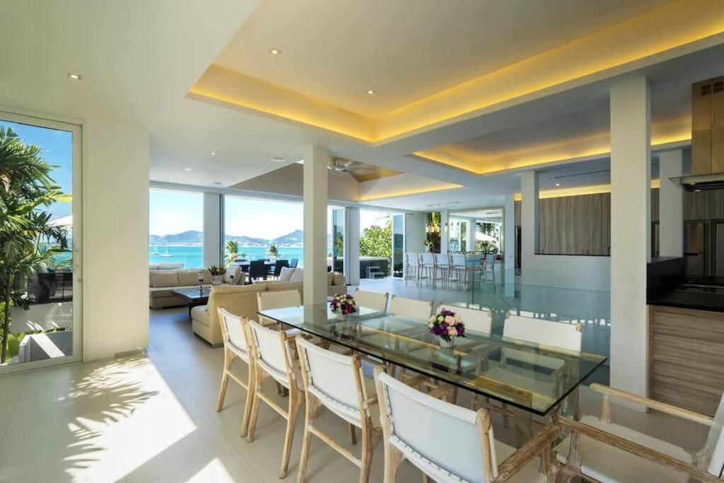 Villa Nirvana - Beachfront Tropical Chic 4Br Haven In Cape Panwa, Phuket Ban Ao Makham Bagian luar foto