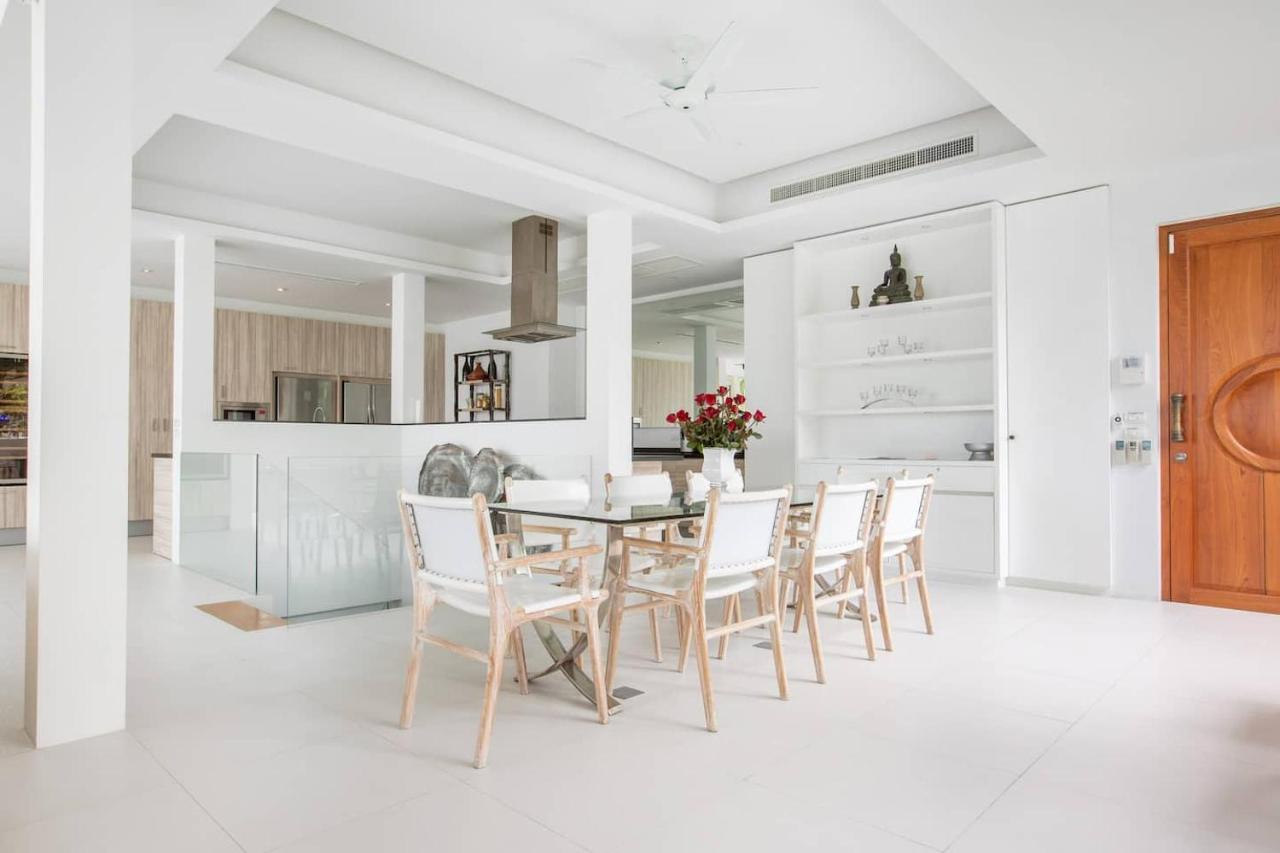 Villa Nirvana - Beachfront Tropical Chic 4Br Haven In Cape Panwa, Phuket Ban Ao Makham Bagian luar foto